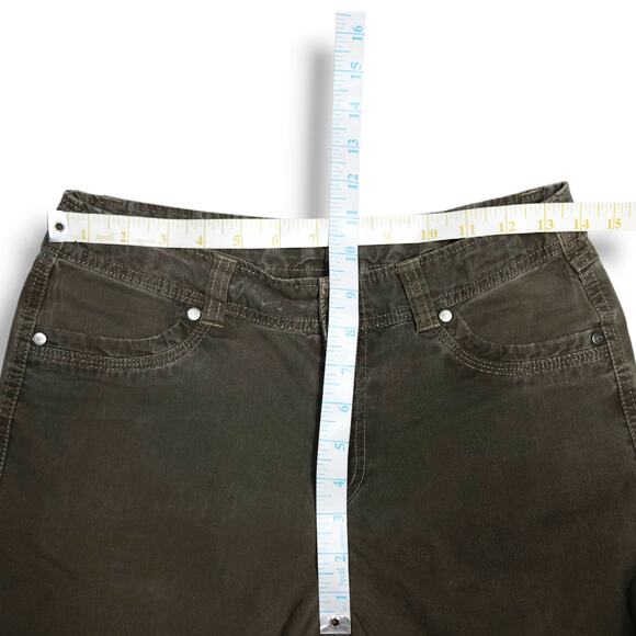 Kuhl Boys Revolvr Adjustable Waist Cargo Pants L [14-16] Green Gorpcore  Utility - Picture 12 of 13